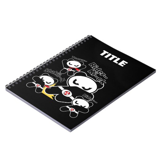 heropandbear notitieboek (Linkerzijde)