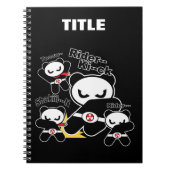 heropandbear notitieboek (Voorkant)