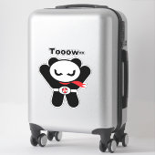heropandbear sticker (Koffer)