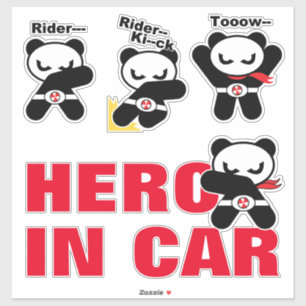 heropandbear sticker