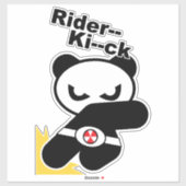 heropandbear sticker (Vel)