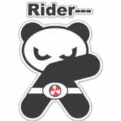 heropandbear sticker (Voorkant)