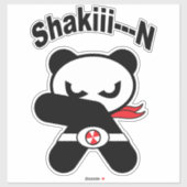 Heropandbear sticker (Vel)