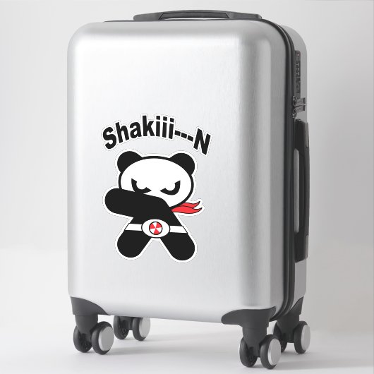 Heropandbear sticker (Koffer)