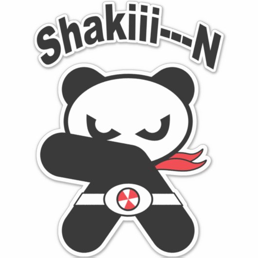 Heropandbear sticker (Voorkant)