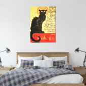 Heropening van het Chat Noir Cabaret, 1896 (kleur  Canvas Afdruk (Insitu (Slaapkamer))