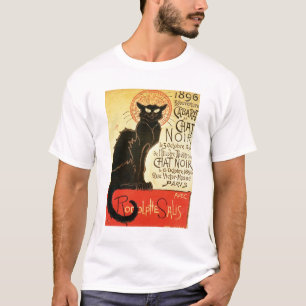 Heropening van het Chat Noir Cabaret, 1896 (kleur T-shirt
