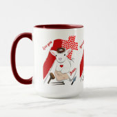 Heropleving Jezus Lamb van God Koffie Mok (Links)