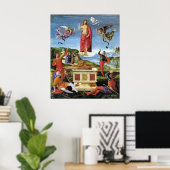 Heropleving van Christus door Rafael Sanzio Poster (Thuiskantoor)