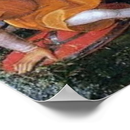 Heropleving van Christus door Rafael Sanzio Poster (Hoek)