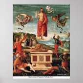 Heropleving van Christus door Raffaello Santi Poster (Voorkant)