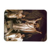 Heropleving van Christus. Fine Art Easter Gift Magneet (Horizontaal)