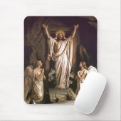 Heropleving van Christus. Fine Art Easter Gift Muismat (Met muis)