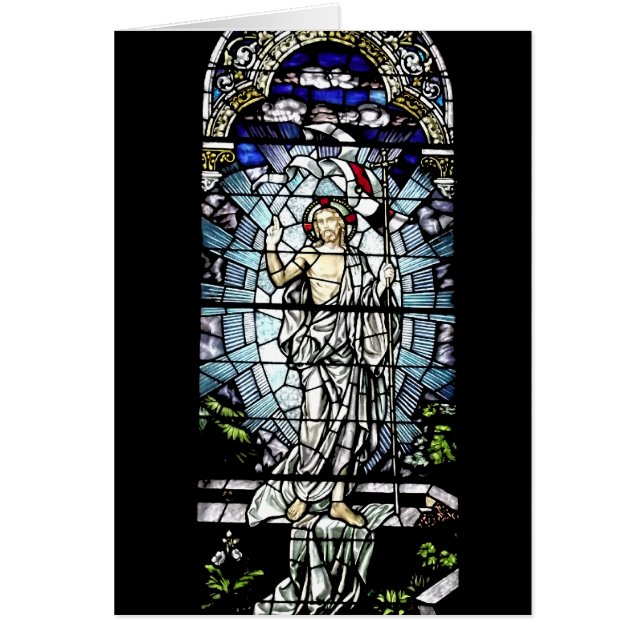 Heropleving van het venster Jezus Glas in lood (Voorkant)