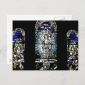 Heropleving van het venster Jezus Glas in lood Briefkaart (Voorkant / Achterkant)
