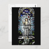 Heropleving van het venster Jezus Glas in lood Briefkaart (Voorkant / Achterkant)