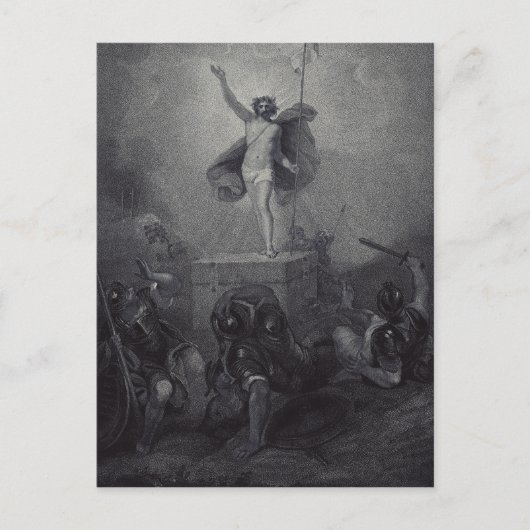 Heropleving van Jezus Christus Briefkaart (Voorkant)