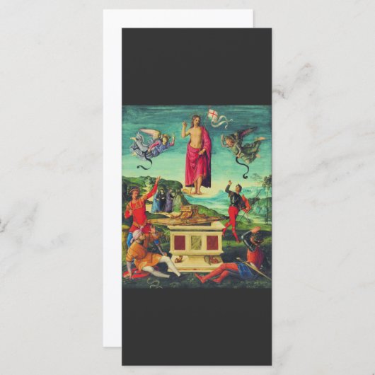 Heropleving van Jezus Christus door Raphael (Voorkant / Achterkant)