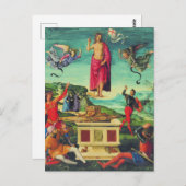 Heropleving van Jezus Christus door Raphael Briefkaart (Voorkant / Achterkant)