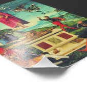 Heropleving van Jezus Christus door Raphael Foto Afdruk (Hoek)