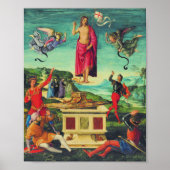 Heropleving van Jezus Christus door Raphael Poster (Voorkant)