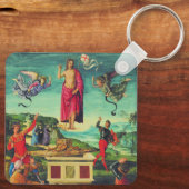Heropleving van Jezus Christus door Raphael Sleutelhanger (Achterkant)