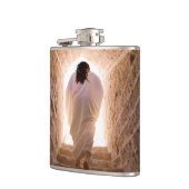 Heropleving van Jezus Christus Heupfles (Links)