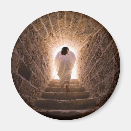 Heropleving van Jezus Christus Magneet (Voorkant)