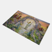Heropleving van Jezus Doormat Deurmat (Schuin)