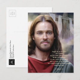 Heropleving van Jezus Paasschilderende Briefkaarte Feestdagenkaart
