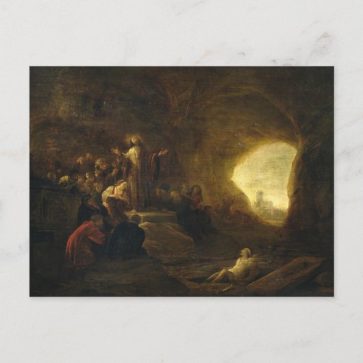 Heropleving van Lazarus 2 Briefkaart (Voorkant)