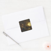 Heropleving van Lazarus 2 Vierkante Sticker (Envelop)