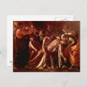 Heropleving van Lazarus door Caravaggio Briefkaart (Voorkant / Achterkant)