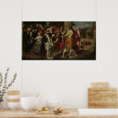 Heropleving van Lazarus Poster (Keuken)