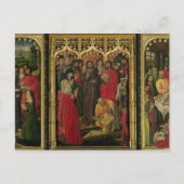 Heropleving van Lazarus Triptych; de opkomst van L Briefkaart (Voorkant)