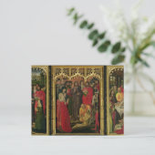 Heropleving van Lazarus Triptych; de opkomst van L Briefkaart (Staand voorkant)