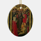 Heropleving van Lazarus Triptych; De verhoging van Keramisch Ornament (Rechts)