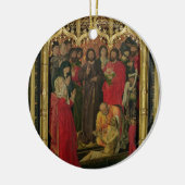 Heropleving van Lazarus Triptych; De verhoging van Keramisch Ornament (Links)
