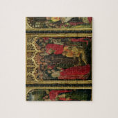 Heropleving van Lazarus Triptych; De verhoging van Legpuzzel (Verticaal)