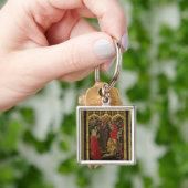 Heropleving van Lazarus Triptych; De verhoging van Sleutelhanger (Hand)