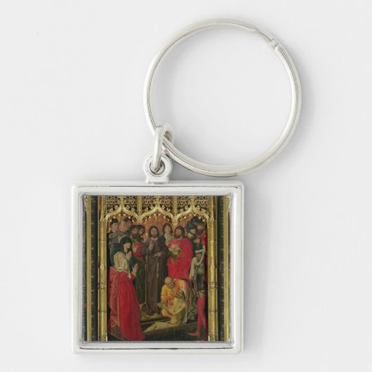Heropleving van Lazarus Triptych; De verhoging van Sleutelhanger (Voorkant)