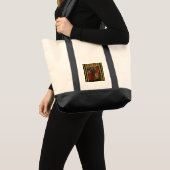 Heropleving van Lazarus Triptych; De verhoging van Tote Bag (Voorkant (product))