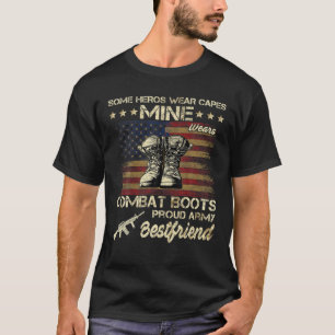 Heros Draag het leger van Kaapse wapenwapens T-shirt