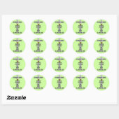 Hero's Jezus Ronde Sticker (Vel)