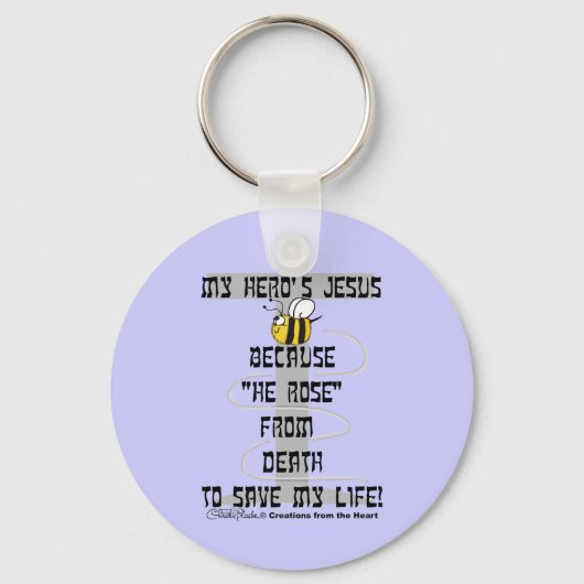 Hero's Jezus Sleutelhanger (Voorkant)