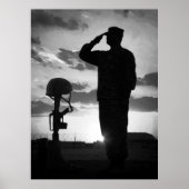 HERO's SALUTE Poster (Voorkant)