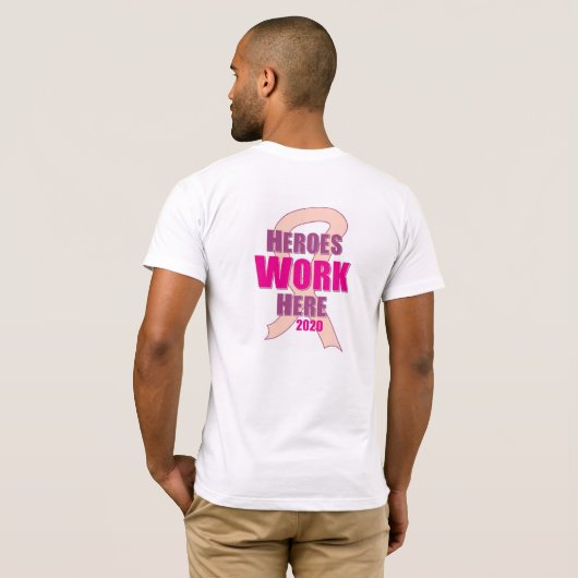 Heros Work T-shirt (Achterkant volledig)