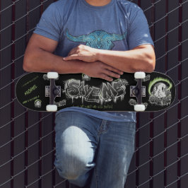 Heroverweeg Verminder Hergebruik Recycle Sla de Aa Persoonlijk Skateboard