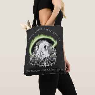 Heroverweeg Verminder Hergebruik Recycle Sla de aa Tote Bag