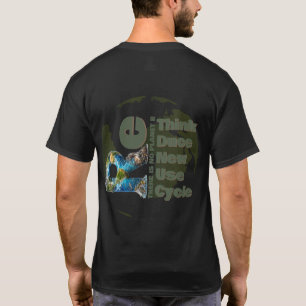 Heroverweeg Verminderen Vernieuwen Hergebruiken Re T-shirt